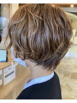 スウィートテラス 読谷村大湾店 ゆるふわショートパーマ