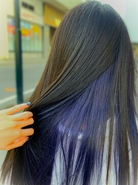 アズールサン 草加西口店(azule-sun) インナーカラー,イヤリングカラー,グラデーションカラー/草加駅