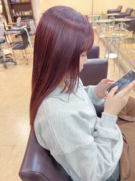 シャンプーボーイ wine red