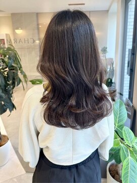 ミズチャーム(Ms.CHARM) 透明感/シアーブラウン/ゆるふわ