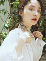 マルツ 銀座(maltu)&nbsp;ナチュラルウェーブロング大人かわいい美髪ネビージュオリージュ