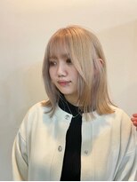 サクラ オモテサンドウ(SAKURA) 結べるボブ×ミルクティーベージュ/表参道