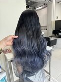 グラデーションカラーバレイヤージュインナーカラー ryota