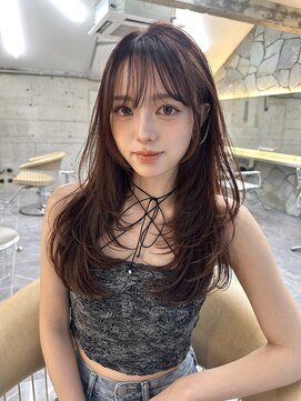 サイン 表参道(SIGN) 20代30代お洒落◎レイヤーカットハッシュカット韓国ヘアー表参道