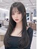 韓国コース　韓国カット＋韓国透明感カラー＋エスタブリッシュトリートメント