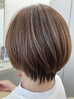 アルビス(arbis)の写真/【乾かすだけでまとまる】大人女性のためのショートヘアをご提案◇"なりたい"を叶えるプライベートサロン♪