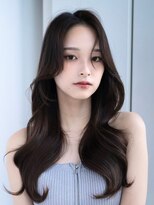 エインアンリー 明治神宮前(AIN.ANLY.)&nbsp;☆レイヤーカット韓国ボブパーマコテ巻き風パーマインナーカラー