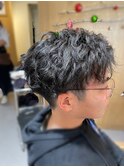 【Ami hair/アミィヘアー】ショート×ツイストスパイラルパーマ