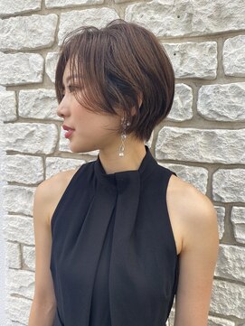 ワン バイ ジ エクト(One by The Ect) 【似合わせ】小顔ショート/フェザーショート/細めハイライト