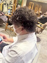 ビスポーク(BESPOKE)&nbsp;ウルフゆるめ波巻きパーマ