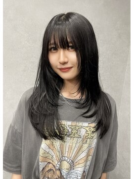 シエンゴールド(CIEN gold) レイヤーカット/ワンカールレイヤー/顔周りレイヤー#浜松駅