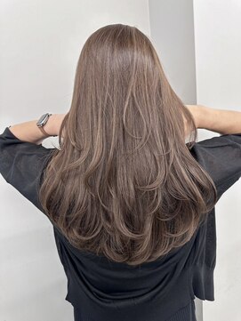 リリット(ReLit) くすみベージュマロンベージュホワイトブロンド細めハイライト