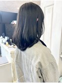 福山Caaryナチュラルストレートロング厚みレイヤー髪質改善20代