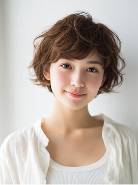 ニスル 上尾店(NISURU) 似合わせカット/大人ガーリー/ダークアッシュ/着物/上尾/上尾駅