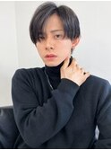 メンズ◎パーマなし縮毛矯正×束感ショートイケメン