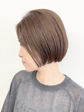 モリオフロムロンドン 松戸店(Morio from London) 【松戸 松田】美ライン ショートボブ インナーハイライト