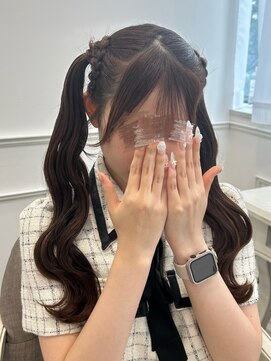 リルミー(Lilme) 大人可愛い編み上げツインテール　＊ひな