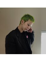 オーパスバイアンブルリュクス 池袋(Opus by ambleluxe)&nbsp;ライムグリーン/ベリーショート/ハイトーン