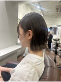 耳かけボブオリーブベージュ