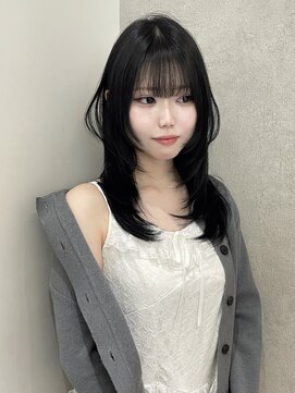 ジーナ 福岡天神(Zina) ワンホンヘア/ワンホンレイヤー/本格韓国ヘア/Zina福岡天神