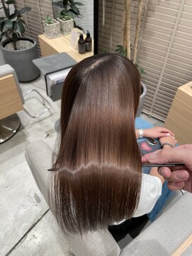 ステアケース 武蔵小杉店(stair:case) 朝起きたらブラシを通すだけでスタイリングが終わる縮毛矯正