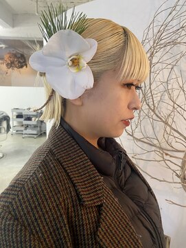 プロス(Pros) 表参道/ブリーチなし／レイヤーカット/フェイスレイヤー