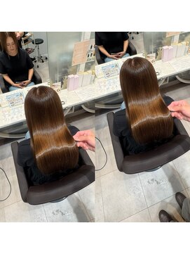 ナイアバイアヌエヌエ(naia by anuenue) ハイトーンはパサつきに弱いのでしっかりしたケアを！