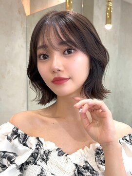 ロンドヴァリー 渋谷店(Lond vallee) 透明感カラーで作る大人美人な韓国ボブ