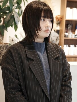 ウィム(wim) 『ショートウルフ』ウルフカット/顔まわりレイヤー