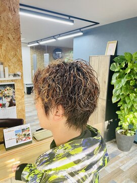 スパイラルパーマ