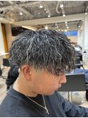 MEN’S HAIR/波巻ツイストスパイラル/フェザーパーマ/眉毛/渋谷