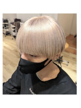 アルス ウィズ アクロス オモテサンドウ(aluss with AKROS omotesando) ホワイトマッシュ 髪質改善