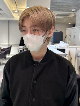 コルプラス(col +plus) メンズマッシュスタイル/ブリーチカラー