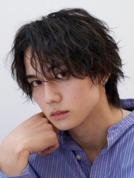 men's salon es. 新宿 メンズカット/メンズパーマ/メンズヘア【メンズサロン エス】 ニュアンスパーマ/波巻きツイストスパイラル[新宿/メンズ/men's]