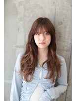 ピズムハク(PISM hak)&nbsp;ニュアンスカール/上品/ゆる巻きロング/韓国風レイヤーカット