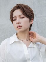シティ メンズ(CITY men's) メンズ刈り上げフェザーパーマツーブロックセンターパート