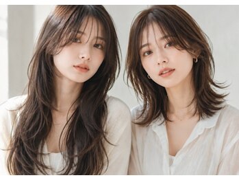 A BY WHO心斎橋店【エーバイフー】【10月31日OPEN（予定）】の写真/【心斎橋】《顔周りレイヤーカット＋艶オーガニックカラー￥4300》旬のカラーもキレイにしたいならココ!