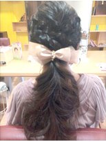 サヴォイ 本厚木店(SAVOY) ☆フィッシュボーン風編み込みヘアセット☆