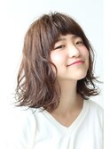 {ING}外ハネ×カジュアルミディアムスタイル♪2