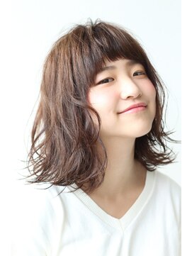 イング(ING) {ING}外ハネ×カジュアルミディアムスタイル♪2