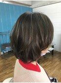 ゆらりふんわり大人のスイングレイヤーボブスタイル