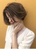◆大人かわいい 小顔 ミディアム ひし形 20代30代40代
