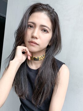 アルバム 銀座(ALBUM GINZA) ナチュラルストレート_セシルカットココアブラウン_67793