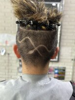 ミミック (mimic)&nbsp;【派手髪】蛇２匹【バリカンアート】