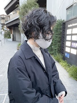 ソイ コンク 下北沢(soi conc) ハンサムショート  / パーマ / ショートパーマ ◎下北沢