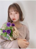 透明感カラー×ベージュ☆