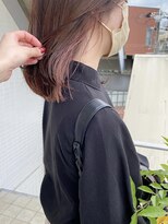 オーシャン(Ocean)&nbsp;［OCEANHair&Life水田成美］イヤリングカラーミルクティーピンク