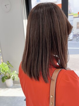 マルレ(MARLE) 都島/白髪ぼかしカラー/ベージュアッシュ/艶髪