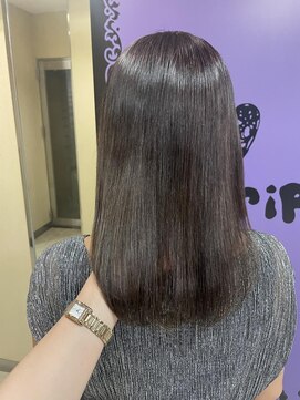 アンリップ ジー(salon unripG) h.i #酸性縮毛矯正 #モカブラウン