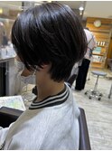 甲子園口/髪質改善/ショート/ハイライト/酸性ストレート